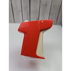 Dymo 1780 Label Maker Vintage Orange Tape Not Included 3/8 1/4 Mid-Century
